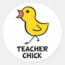 Lärarechick Klistermärken