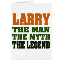 LARRY - manen, mythen, legenden Hälsnings Kort