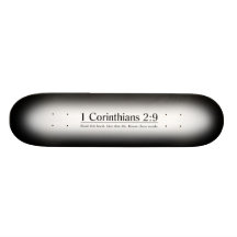 Läs Corinthians2:9 för bibel 1 Anpassad Skate Board