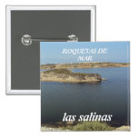 Las Salinas de Roquetas de Mar, Almeria Botones