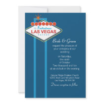 Las Vegas bröllopinbjudan