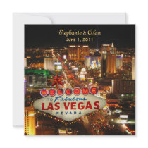 Las Vegas bröllopinbjudan
