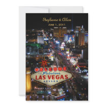 Las Vegas bröllopinbjudan