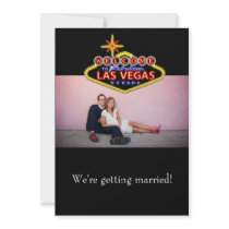 Las Vegas bröllopinbjudan