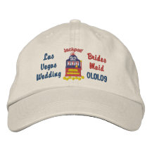 Las Vegas Jackpot - brudMaid Broderade Kepsar
