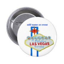 Las Vegas namnemblem Knapp Med Nål