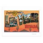 Las Vegas Nevada - stora brevplatser Vykort