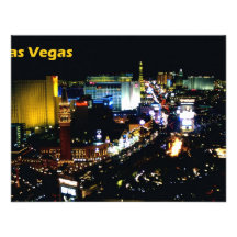 Las Vegas remsan på natten Anpassningsbara Tillkännagivanden