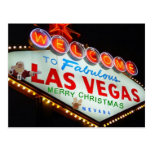 Las Vegas Santa/rengod julvykort