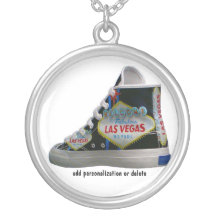 Las Vegas skor Personliga Halsband