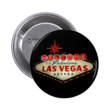Las Vegas undertecknar knäppas Knappar Med Nål