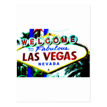 Las Vegas undertecknar Vykort