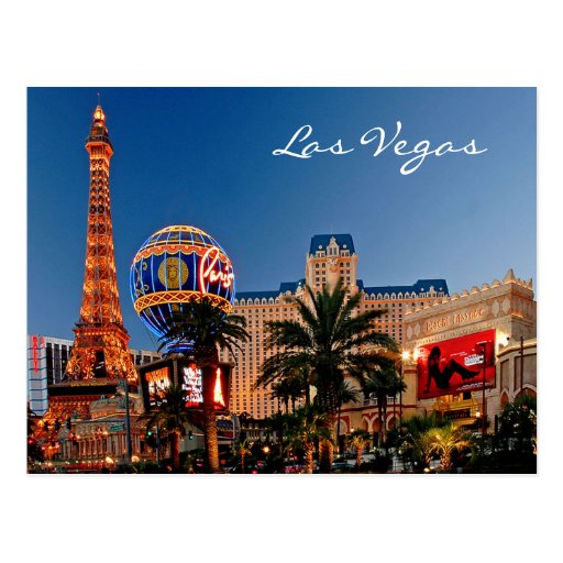 Las Vegas vykort