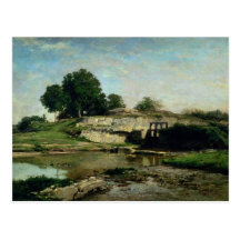 Låsa på Optevoz, 1859 Vykort