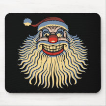 Läskig Santa clown Musmatta