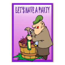 Låt oss ha ett party - inbjudan
