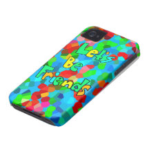 Låt oss vara fodral för vänkonfettiiPhone 4 iPhone 4 Cases