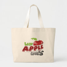 Lata Apple lekar Tote Bags