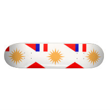 Latakiya Sanjak Alawite statlig fransk koloniinvån Skate Boards