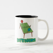 Låter dunPingPong bordtennis Mugg