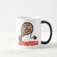Låter dunresår paddla boll kaffe mugg