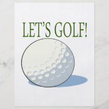 Låter Golf Flygblad