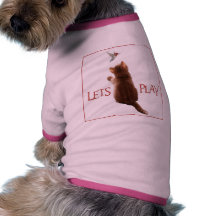 Låter lek hund tee
