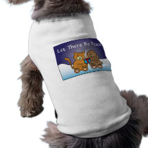 Låtet finns det älsklings- bekläda för fred djur shirt