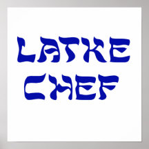 Latkekock Posters