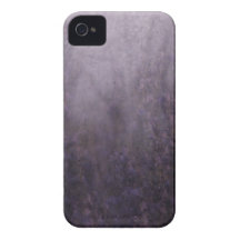Lavendeldimmaväggmålning iPhone 4 Fodral