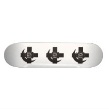 LCA-vänskap klämmer fast B+W Skate Deck