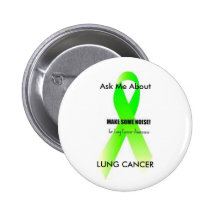 LCgreen frågar mig omkring, LUNGCANCER Knappar Med Nål