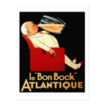 le Bon Bock Atlantique Vykort