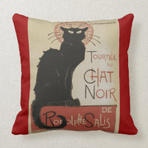 Le Chat Noir pillow