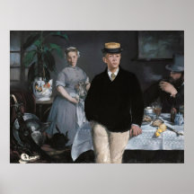 Le Déjeuner dans som är mer l'atelier vid Edouard  Posters
