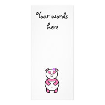 Le den rosa pandaen ställkort