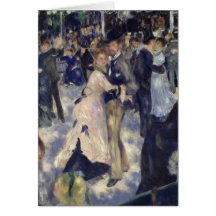 Le Moulin de la Galette Hälsningskort