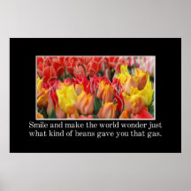 Le och gör världen att undra om dig [XL] Posters