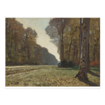 Le Pavé de Chailly (1865) Vykort