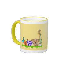 Le soleil, le soleil kaffe mugg