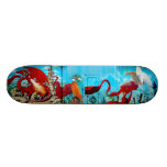 Le Transformateur - vägg- däck för skridskokonst Skate Board Deck