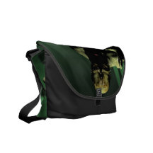 Leapin Lizardman messenger bag