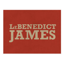 LeBenedict James vykort