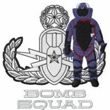 Ledar- EOD bombarderar kostymen Broderade Polo Tröjor