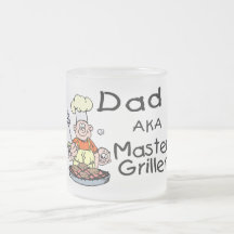 Ledar- Griller för pappa Kaffe Koppar