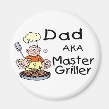 Ledar- Griller för pappa Kylskåps Magneter