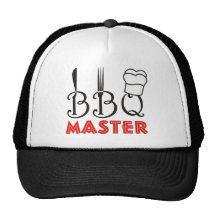 Ledar- hattar för BBQ Trucker Kepsar