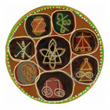 Ledar- tusen dollar - Karuna Reiki Acrylic Cut Out