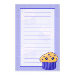 Ledsen muffin brevpapper design