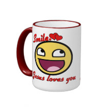 LEENDEJESUS KÄRLEKAR DIG KAFFE MUGG